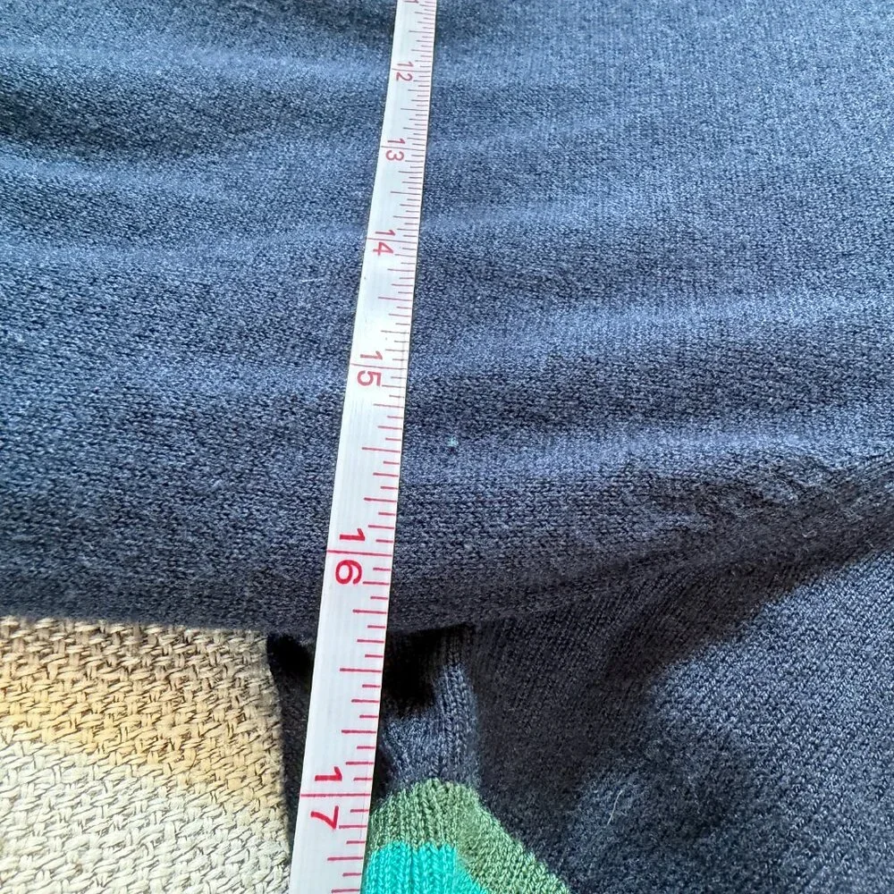 Banana Republic X Issa London Colorblock Sweater with Pearlized Button detail - Picture 7 of 9